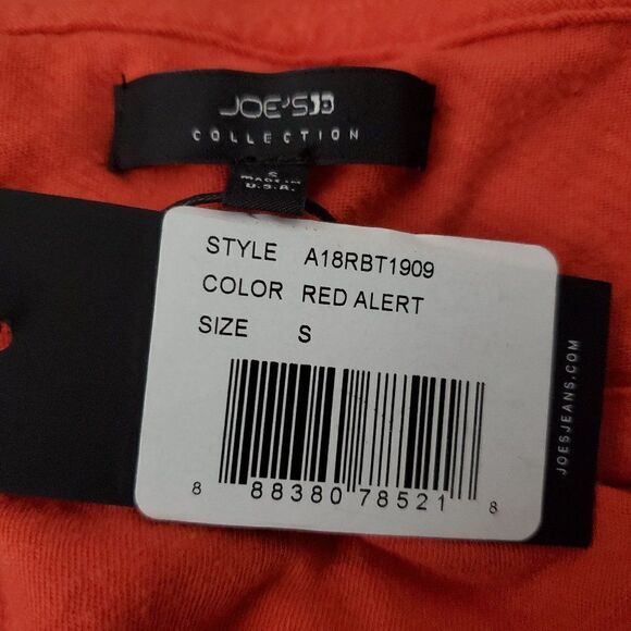 NWT JOE'S JEANS 𝅺NEW Rebel Distressed T-Shirt Top S - Picture 6 of 7